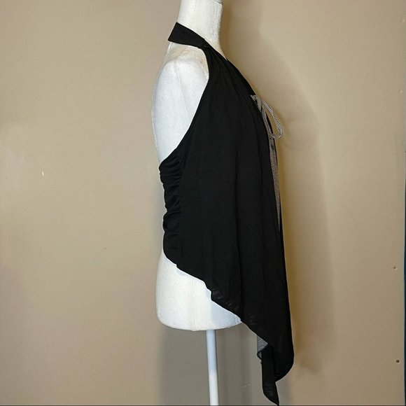 Lovestitch Layered Halter Vest size M Open Back - Picture 6 of 10